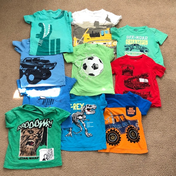 Lots of Boys T-Shirts - Picture 1 of 1